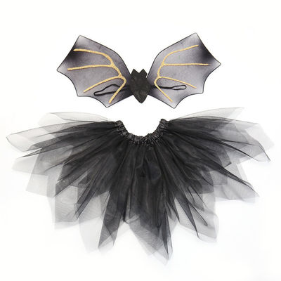 Zwarte Halloween Hoofddossen Bat Clip Duurzaam Lichtgewicht