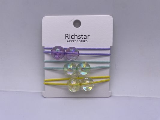Meisjesfeest Bobbelhaarsband, lichtgewicht haar Bobbels met ballen