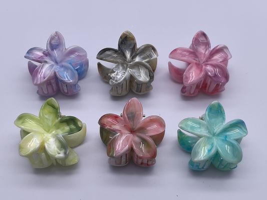Trendy roze boogjes haarklemmen voor vrouwen Casual en feest styling