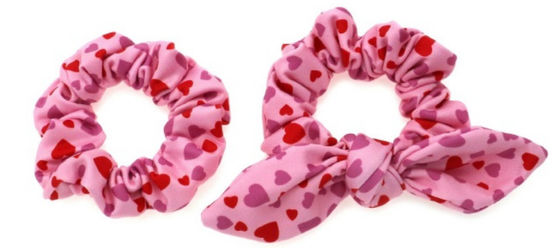 Multicolor haar accessoires set haarbanden en scrunchies