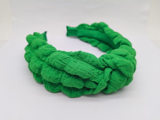 Creatieve groene haarband voor dagelijks gebruik of performance