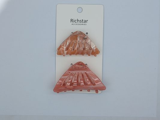 Acryl haarklem van verschillende maten voor een gemakkelijke styling en veelzijdigheid