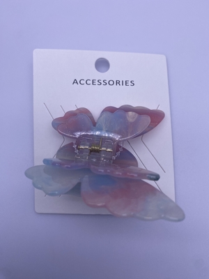 Verschillende stijlen Kleurrijke acryl vlinderhaar klauwclip voor haar accessoires