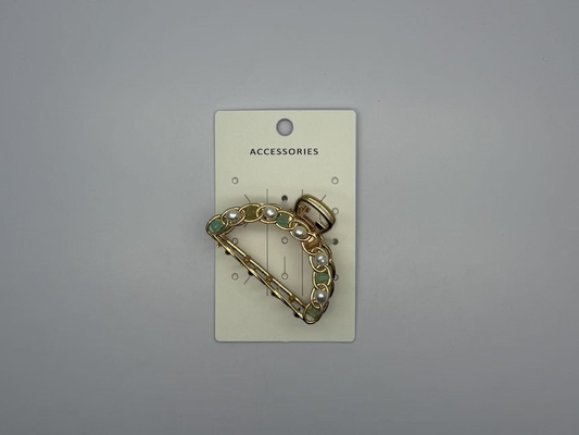 Metalen haarklauwclip Een accessoire die iedere mode-voorstander moet hebben