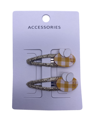 Aangepaste Kinderen Dieren Bloemen BB Haarclip Klein Meisje Schattig Lief Gele bij Haarclips