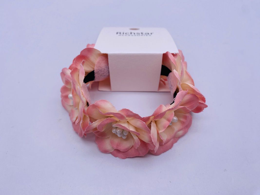 Elegant bloemenhaar Accessoire Praktisch Elastiek Meerdere Kleuren