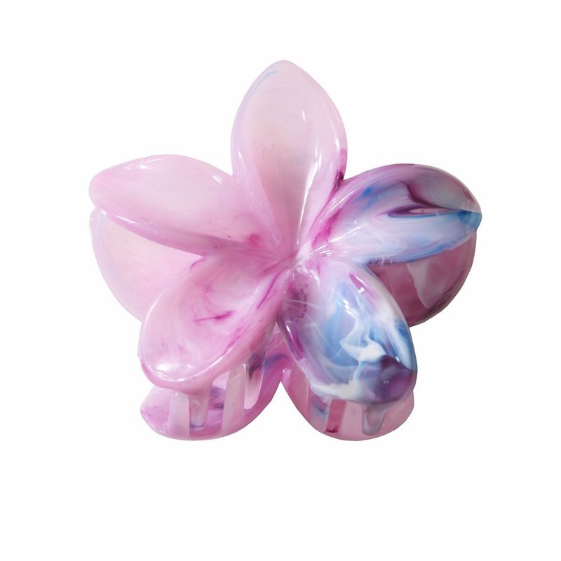Bloemenhaar-klauwclip met verschillende kleuren en ontwerpen voor elke kledingstuk