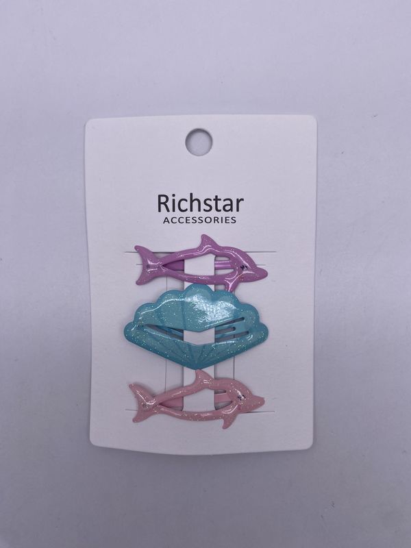 Polyester Kids Animal Hair Pins Een leuke aanvulling op de lente outfits in verschillende kleuren